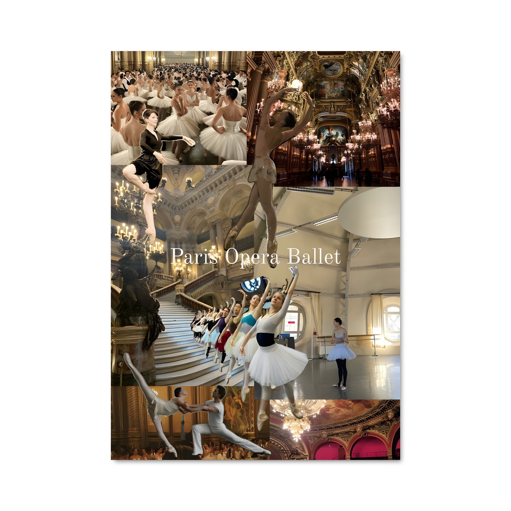 Poster Paris ballet